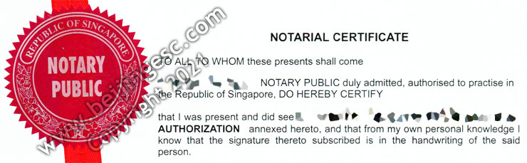 notary public Singapore
